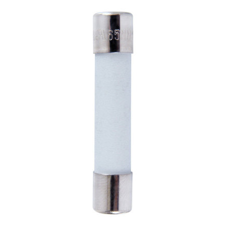 JANDORF Ceramic Fuse, ABC (FCA) Series, Fast-Acting, 20A, 250V AC 60609